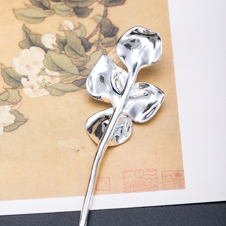 オランダカイウのかんざし 簪 プレゼント ギフト K029