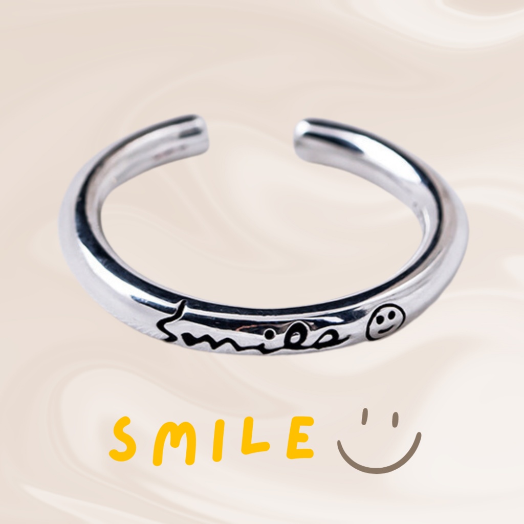 スマイルリング Smile 笑顔 母の日プレゼント R143 - オリジナル