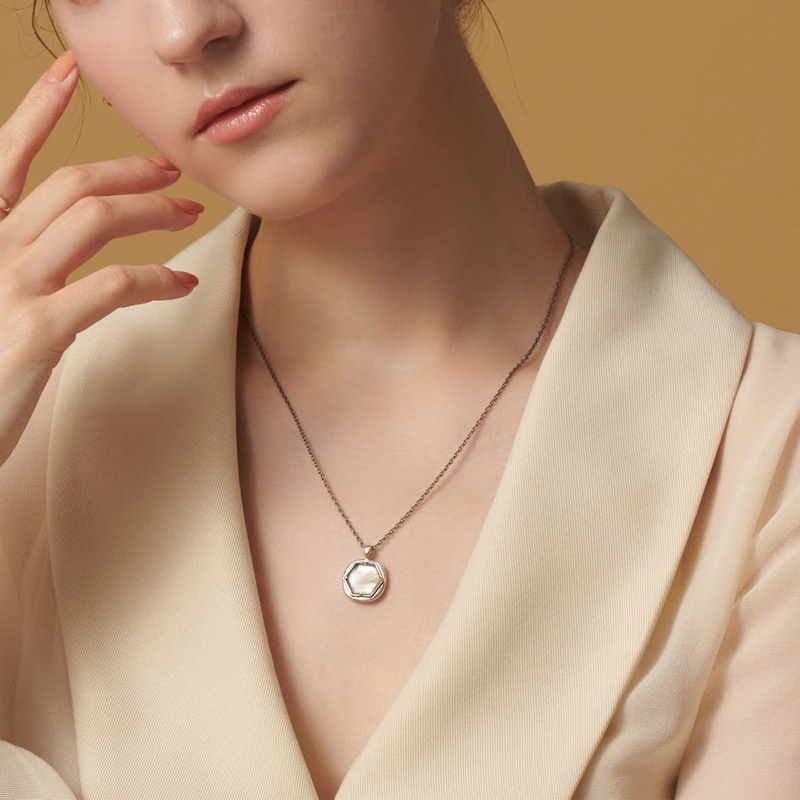 シェルネックレス ペンダント プレゼント N084