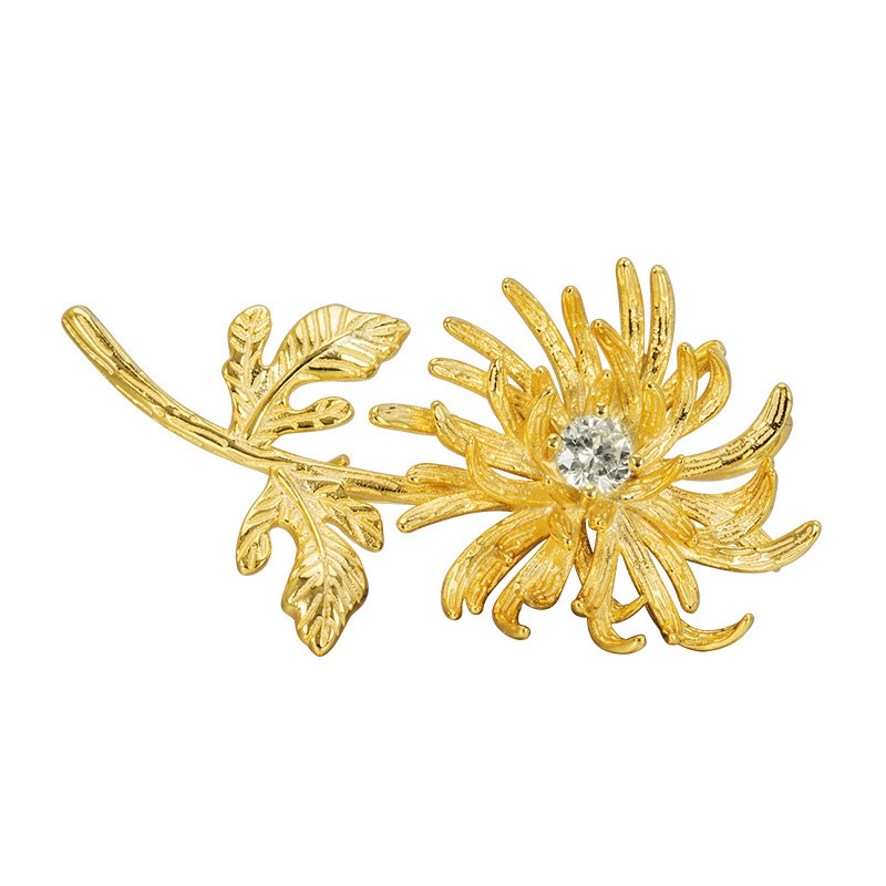 菊のブローチ きく ご褒美 プレゼント C026