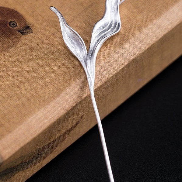 海草のブローチ うみくさ 海 おしゃれ C007