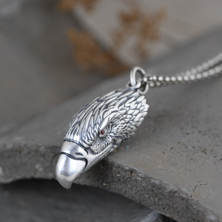 鷹のペンダント たか シルバー N008