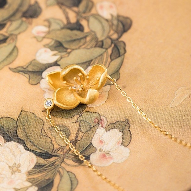 蓮の花のペンダント はす はな シルバー N013