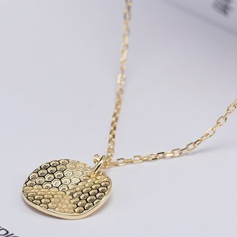 蜂の巣のペンダント シルバー N017