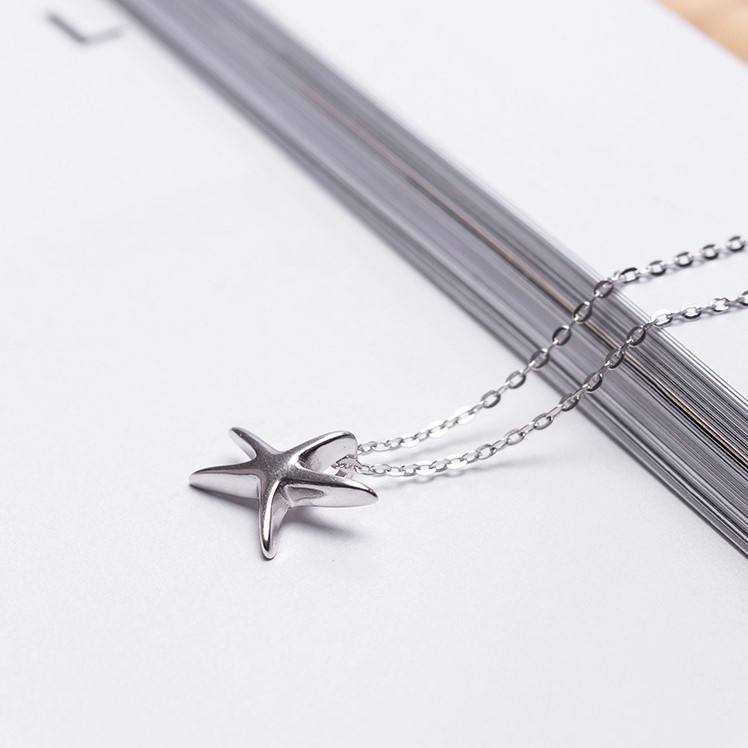 ヒトデのペンダント ひとで シルバー N022