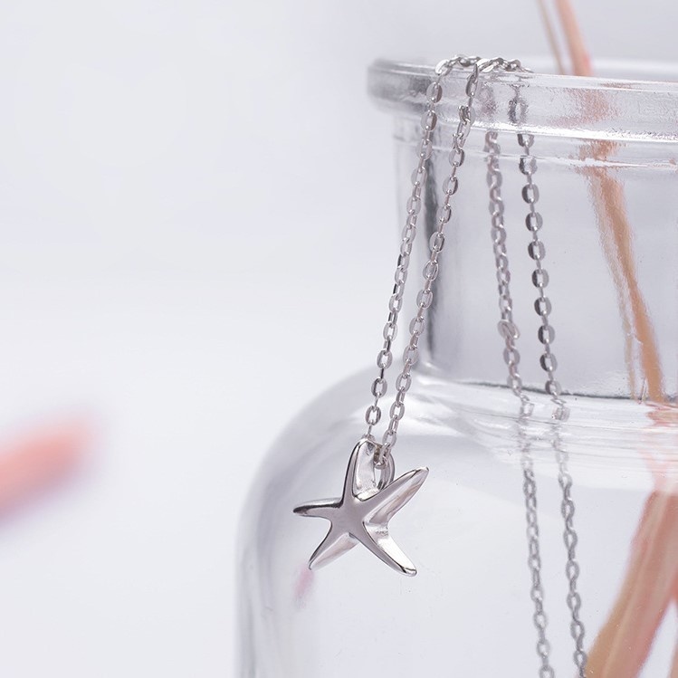 ヒトデのペンダント ひとで シルバー N022