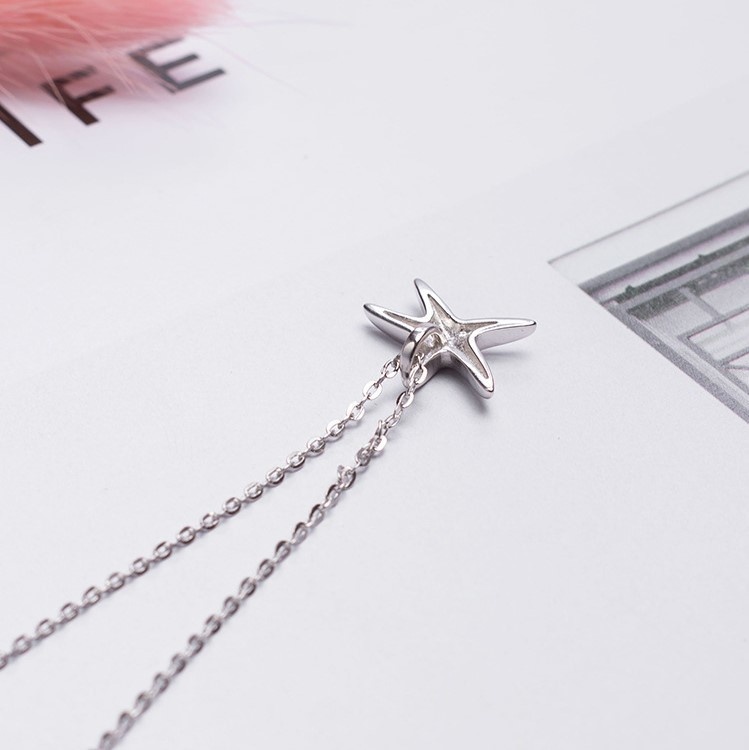 ヒトデのペンダント ひとで シルバー N022