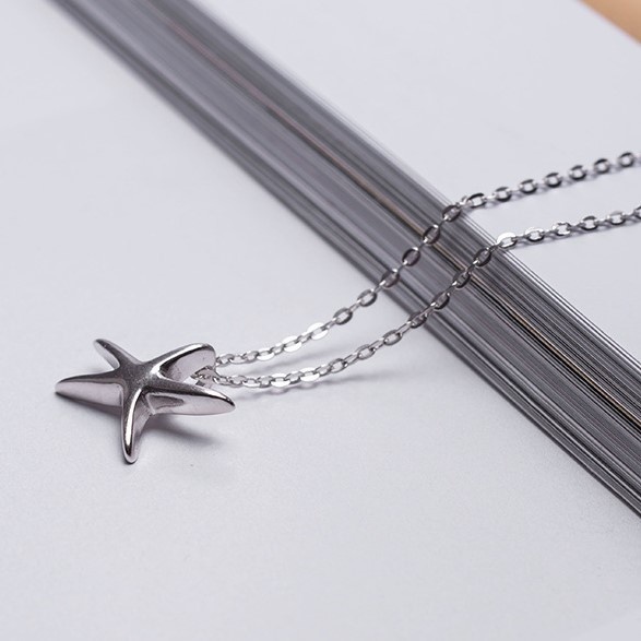 ヒトデのペンダント ひとで シルバー N022