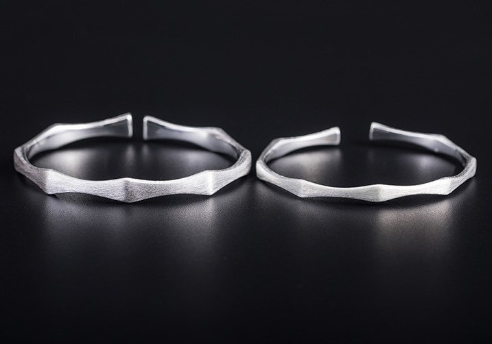 竹のバングル たけ シルバー B004