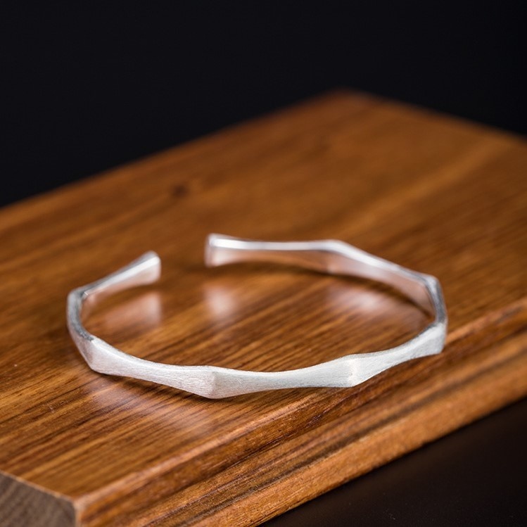 竹のバングル たけ シルバー B004