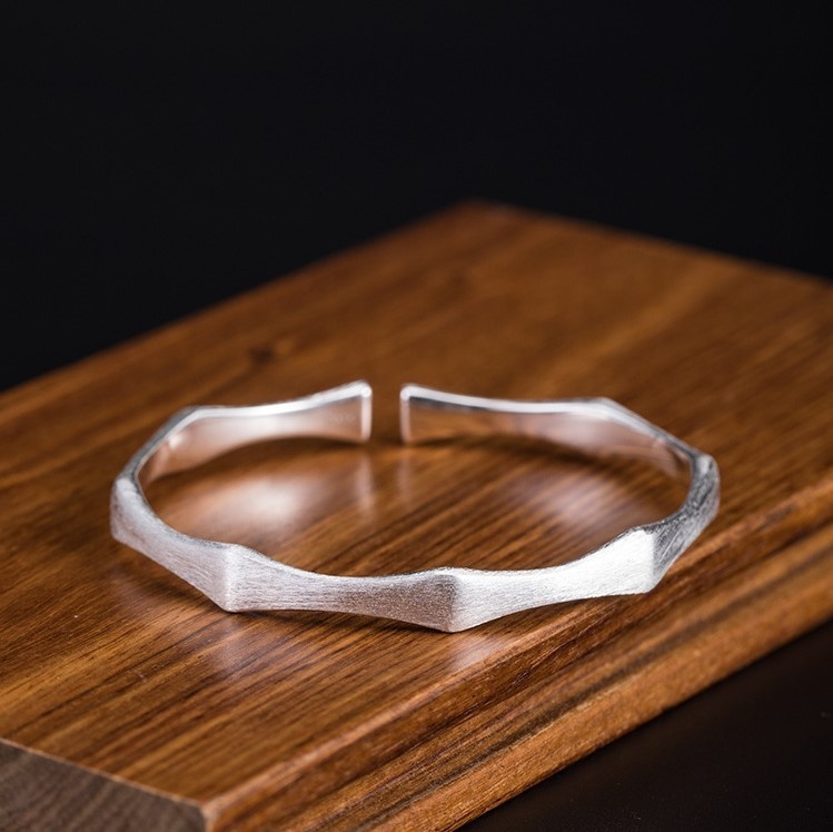 竹のバングル たけ シルバー B004