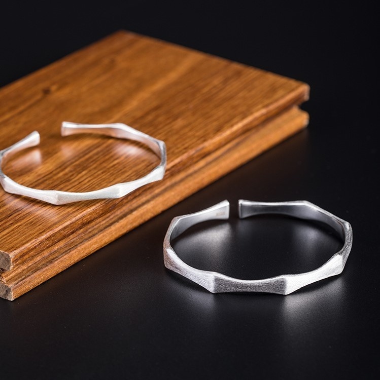 竹のバングル たけ シルバー B004