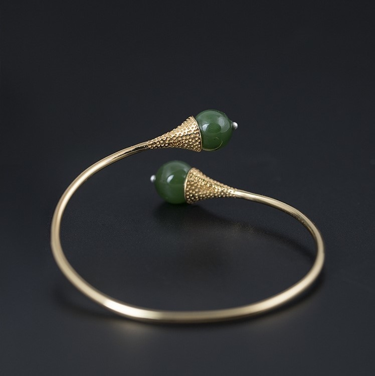 バングル ネフライト シルバー B011