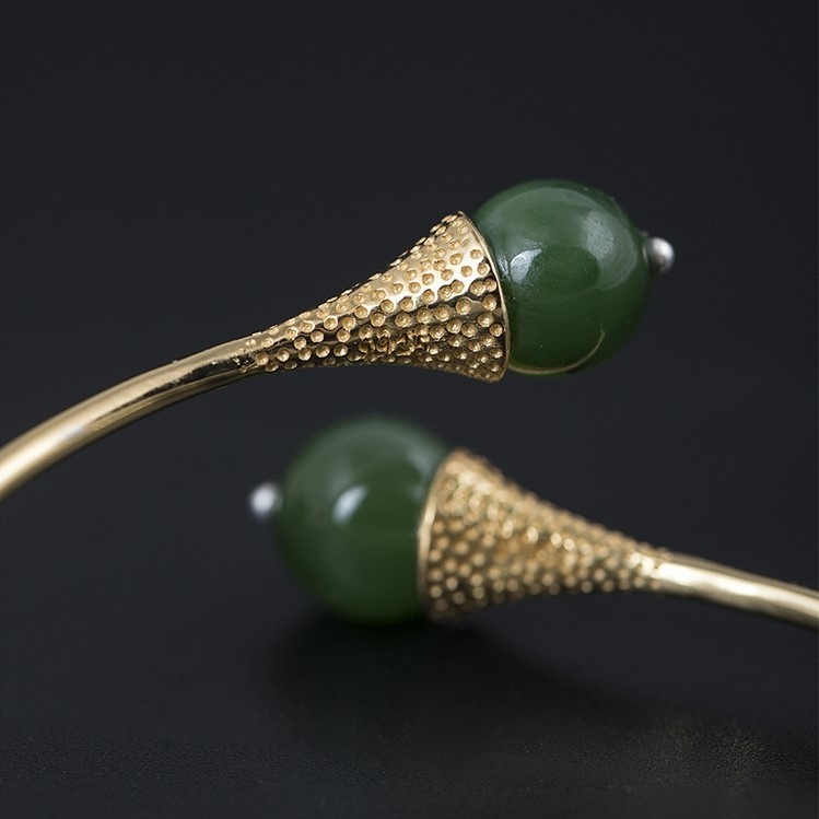 バングル ネフライト シルバー B011