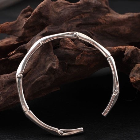 竹のバングル たけ シルバー B013