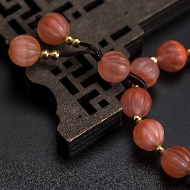 メノウのブレスレット 瑪瑙 シルバー B028