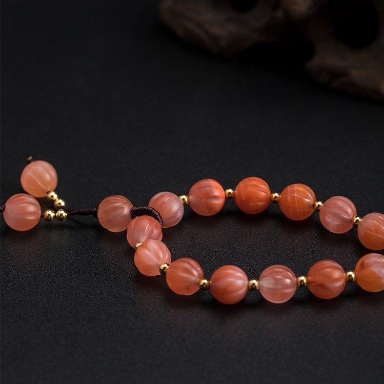 メノウのブレスレット 瑪瑙 シルバー B028