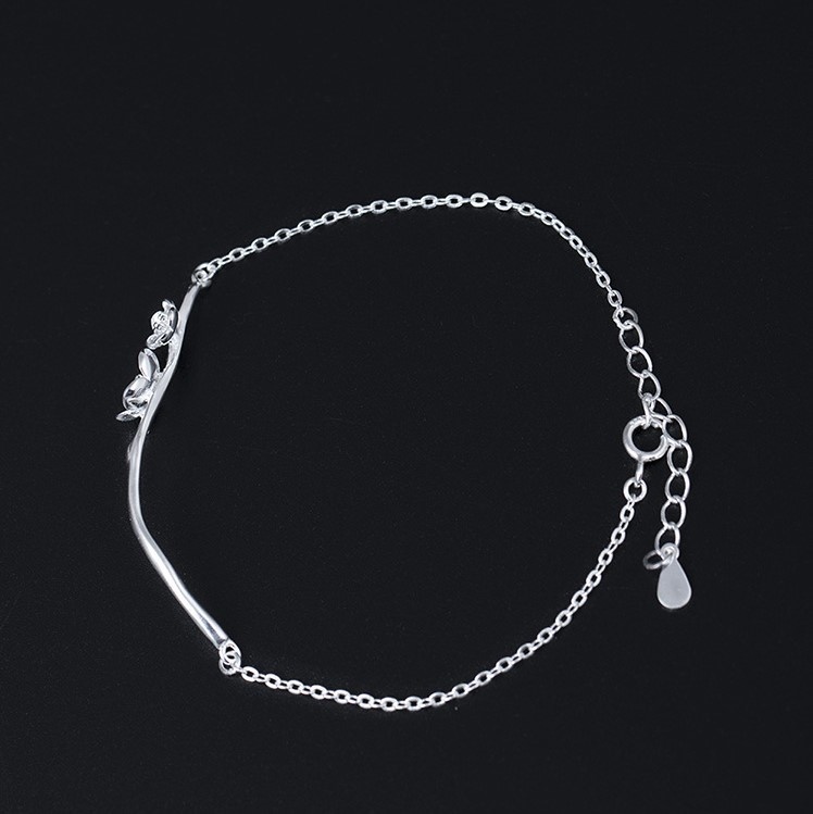 梅のブレスレット うめ シルバー B029