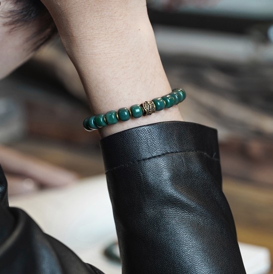 菩提根のブレスレット 真鍮 メンズ B035