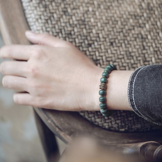 菩提根のブレスレット 真鍮 メンズ B035