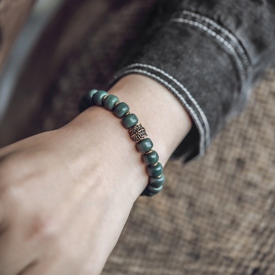 菩提根のブレスレット 真鍮 メンズ B035