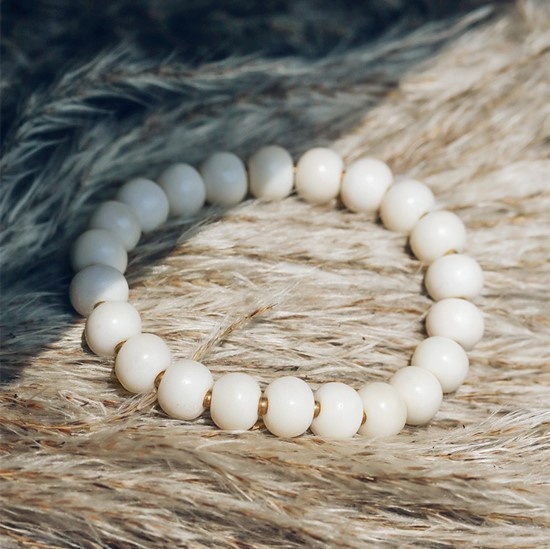 鹿の骨のブレスレット メンズ レーディス自分にご褒美 B050