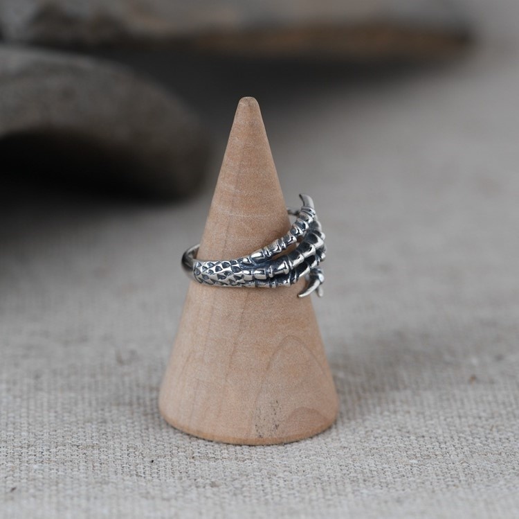 鷹の爪のリング たかのつめ カッコイイ シルバー R001