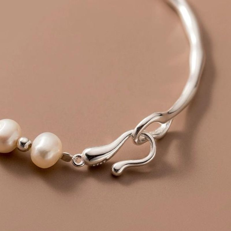 バロックパールのブレスレット ‐ 幅広い年齢層の女性に愛されるA020