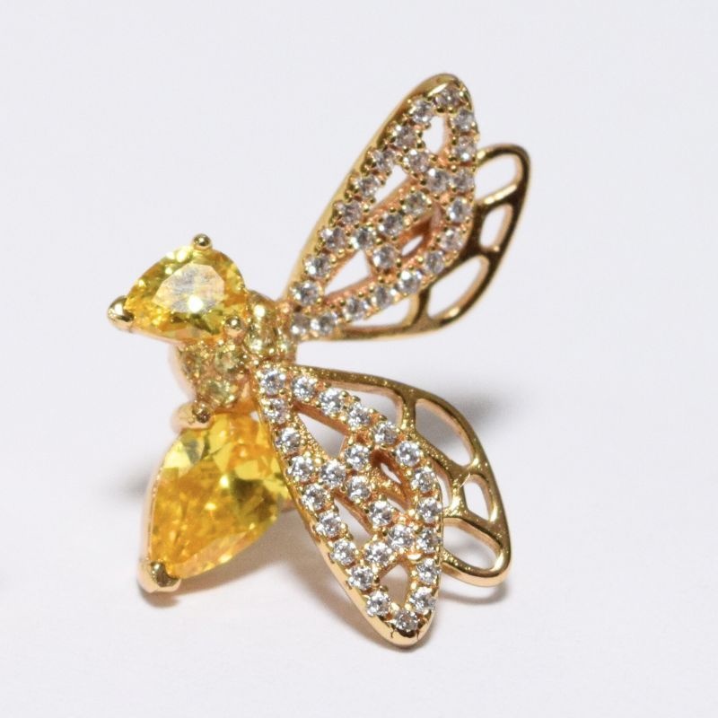 蜜蜂のピアス - 大切な人への贈り物に最適、喜びを届ける特別な一品P131