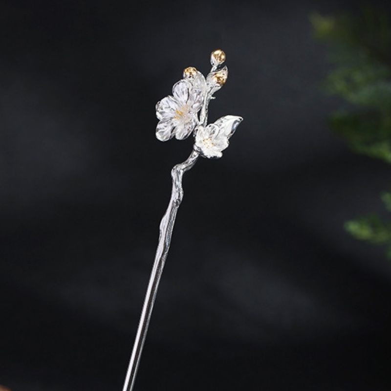 花海棠の簪-女性の髪を彩り、装いを引き立てる K135