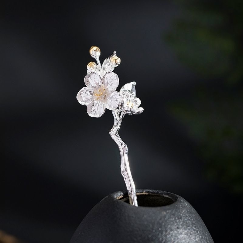 花海棠の簪-女性の髪を彩り、装いを引き立てる K135