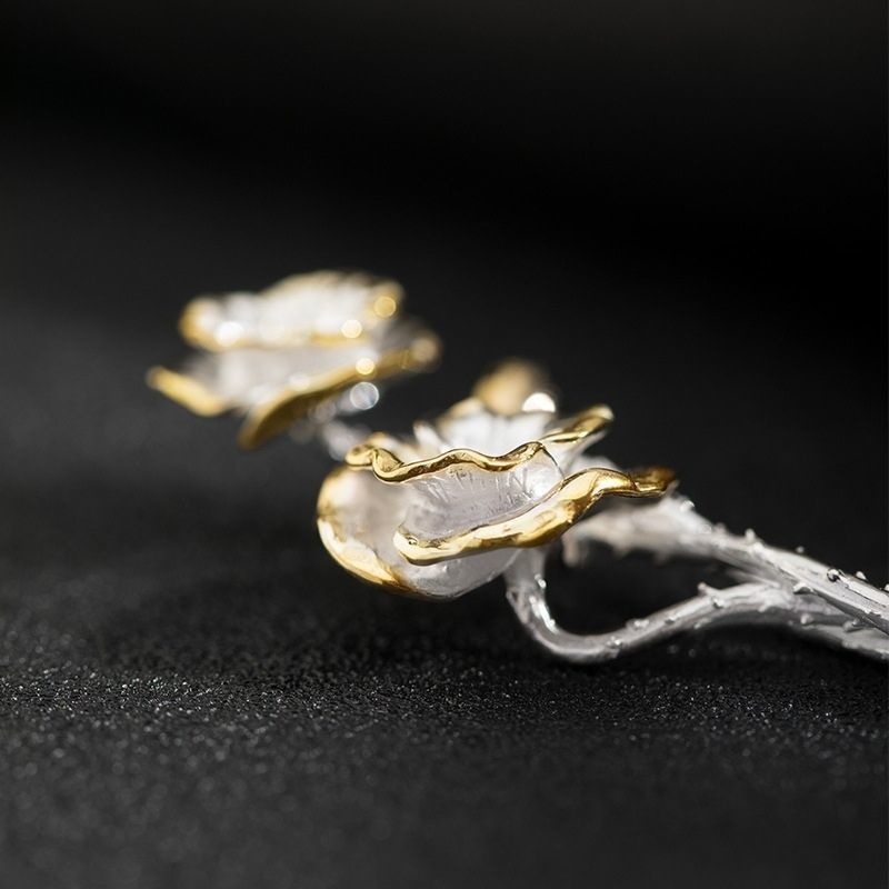 ひなげしのかんざし - 手作りの温もりと自然の美しさが融合 K146