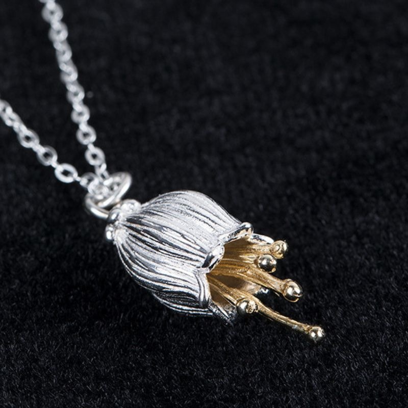 鈴蘭のペンダント - 鈴蘭の鈴のような花が軽やかに揺れる様子を再現 N108