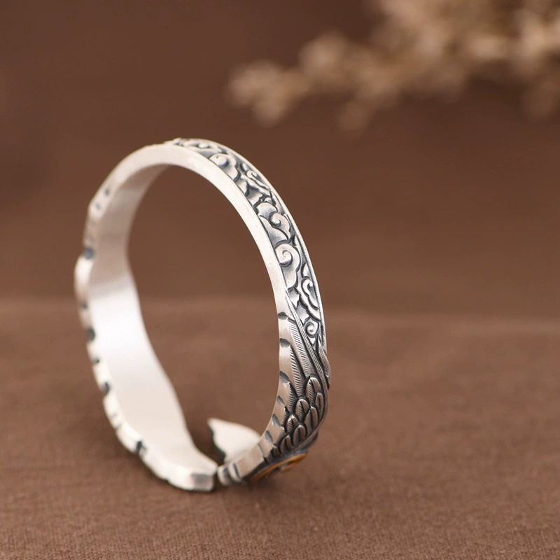 鳳凰のバングル - 伝説の鳥の息吹を身に纏う B081