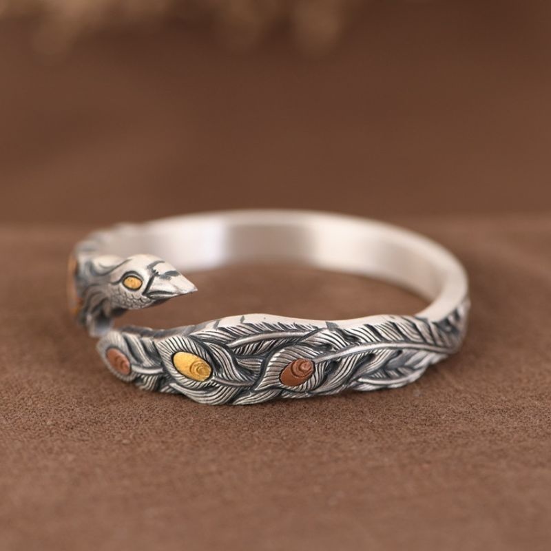 鳳凰のバングル - 伝説の鳥の息吹を身に纏う B081