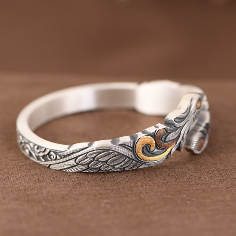 鳳凰のバングル - 伝説の鳥の息吹を身に纏う B081