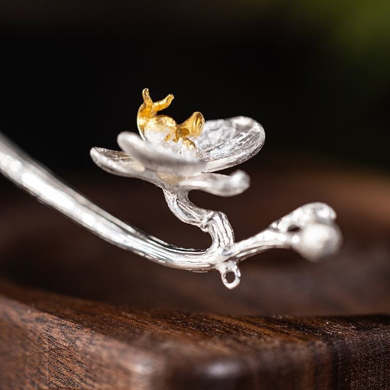 胡蝶蘭のかんざし - まるで本物の花のように K174