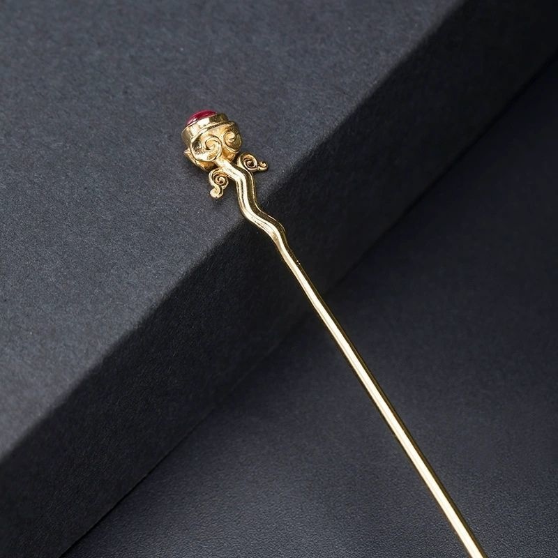 唐草模様のかんざし - 日常のコーディネートにも K182