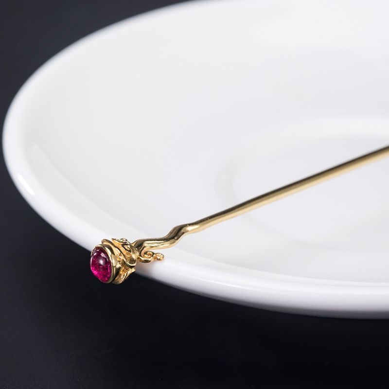 唐草模様のかんざし - 日常のコーディネートにも K182