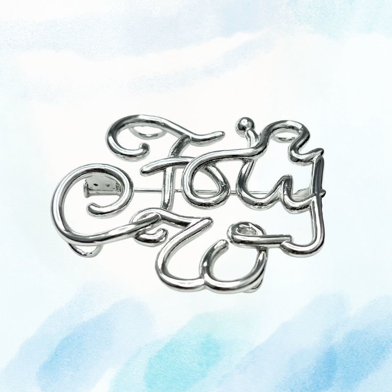 オリジナルロゴブローチ - 企業のロゴをブローチにしてみませんか?