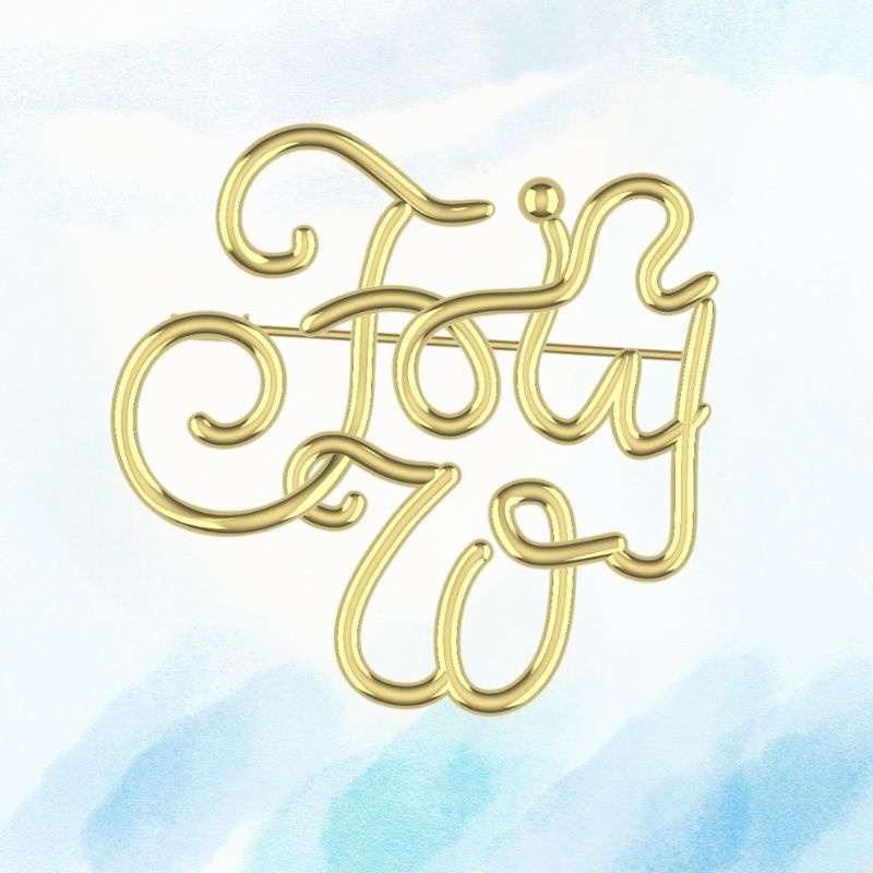 オリジナルロゴブローチ - 企業のロゴをブローチにしてみませんか?