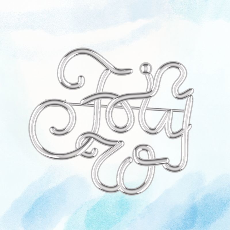 オリジナルロゴブローチ - 企業のロゴをブローチにしてみませんか?