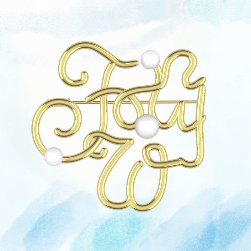 オリジナルロゴブローチ - 企業のロゴをブローチにしてみませんか?