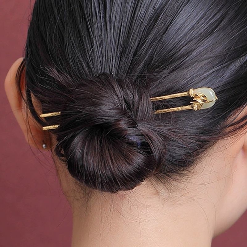 竹のかんざし - 和の伝統とモダンなエレガンスが見事に融合 K198