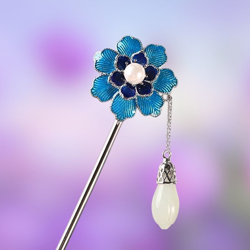 コスモスのかんざし - 古典的な美しさと現代的なエレガンスが見事に融合 K205