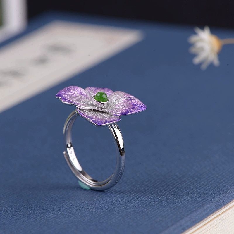 ハナミズキのリング - 自然の美しさを指先に届け R440