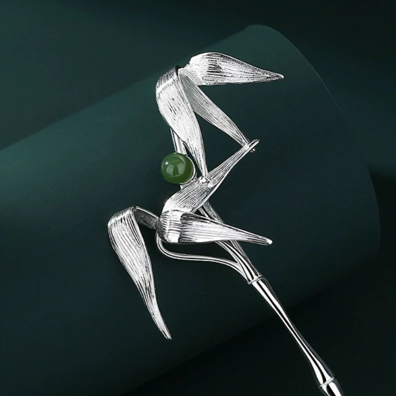 竹のかんざし - 自然の息吹を感じさせる一品 K210