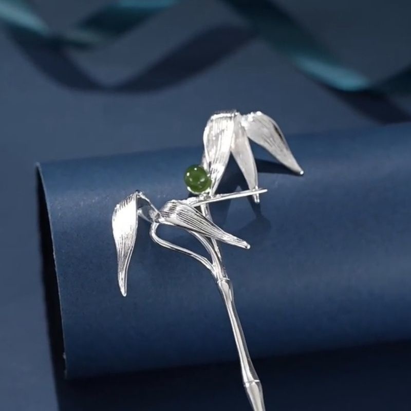 竹のかんざし - 自然の息吹を感じさせる一品 K210