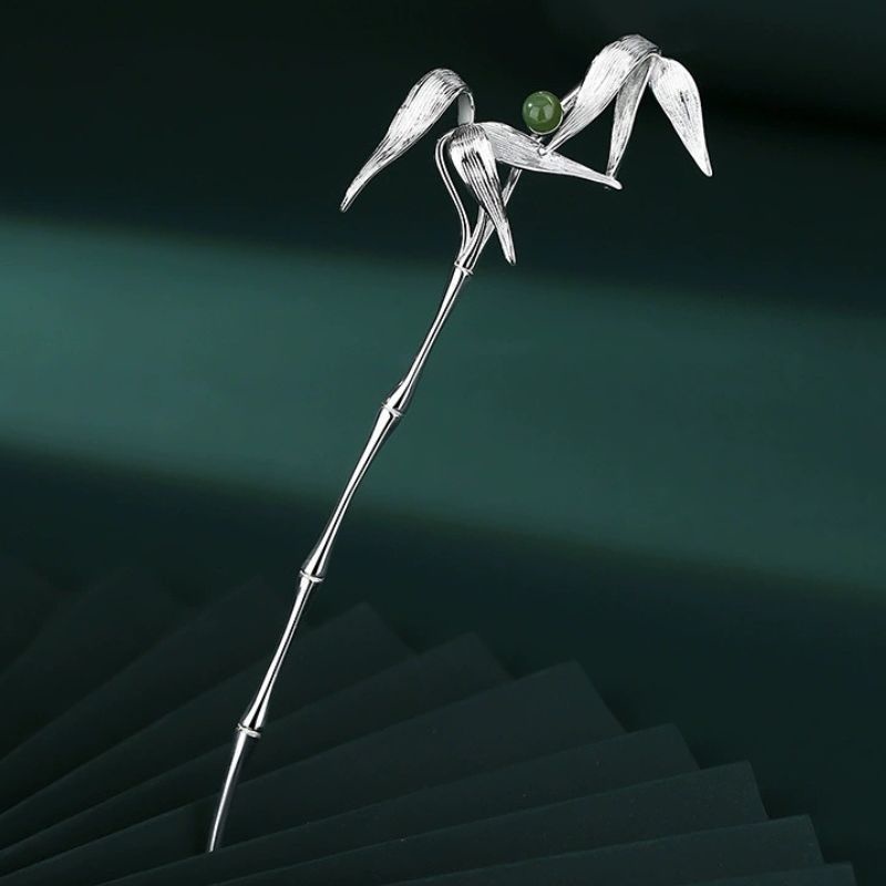 竹のかんざし - 自然の息吹を感じさせる一品 K210