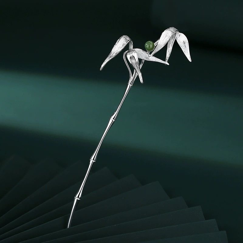 竹のかんざし - 自然の息吹を感じさせる一品 K210